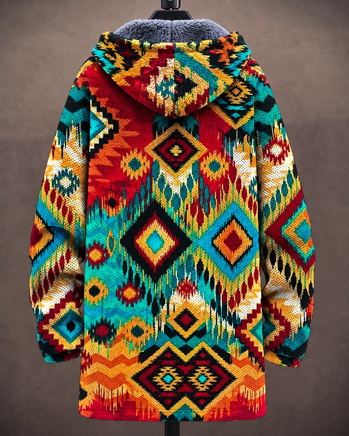 Paloma | Veste à capuchon Mosaïque vibrante