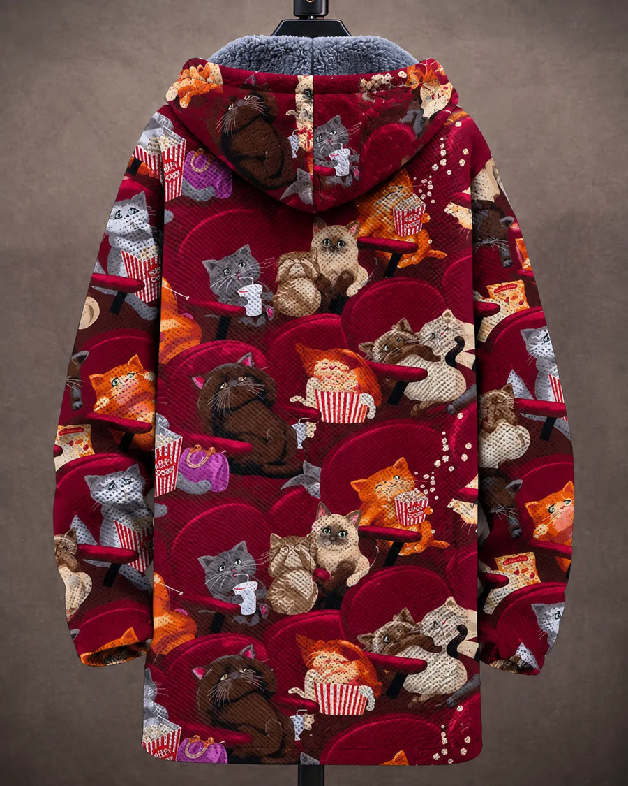 Delilah | Veste à capuchon Chats cinéma