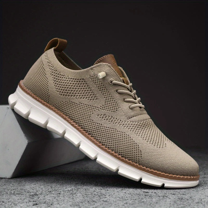 Men’s Breathable Lightweight Lace Up Sneakers
