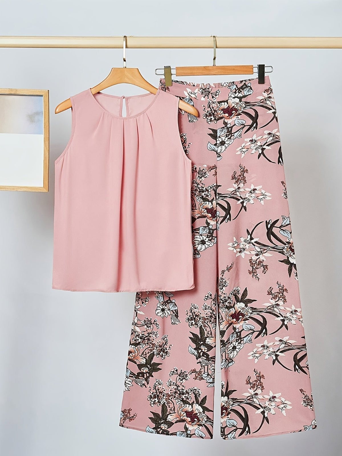 Erica | Ensemble rose fleuri