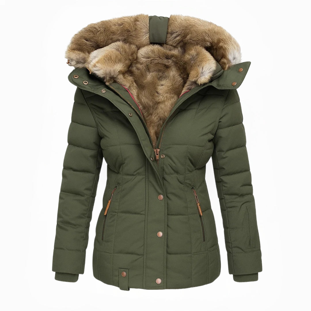 Manteau d'hiver chaud et isolé pour femme