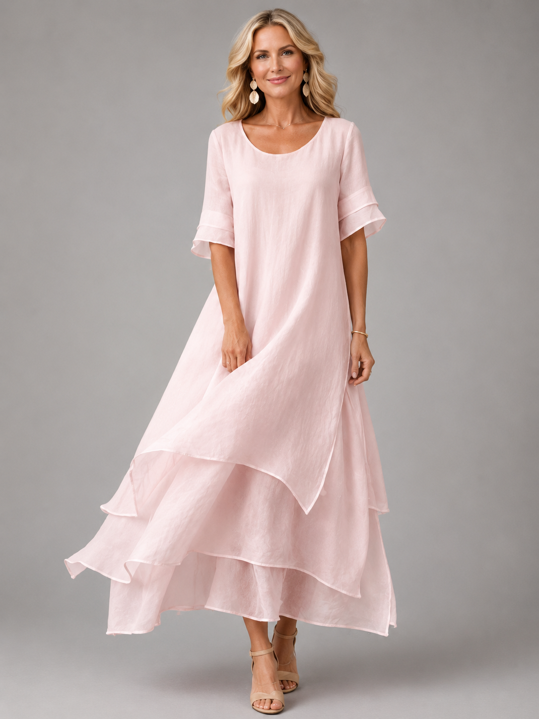 Geneviève | Robe longue fluide