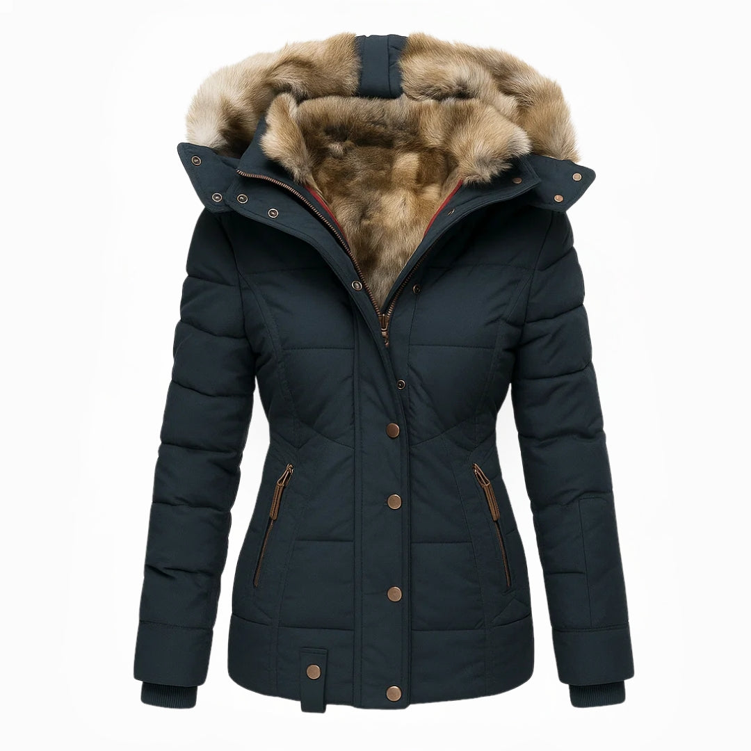 Manteau d'hiver chaud et isolé pour femme