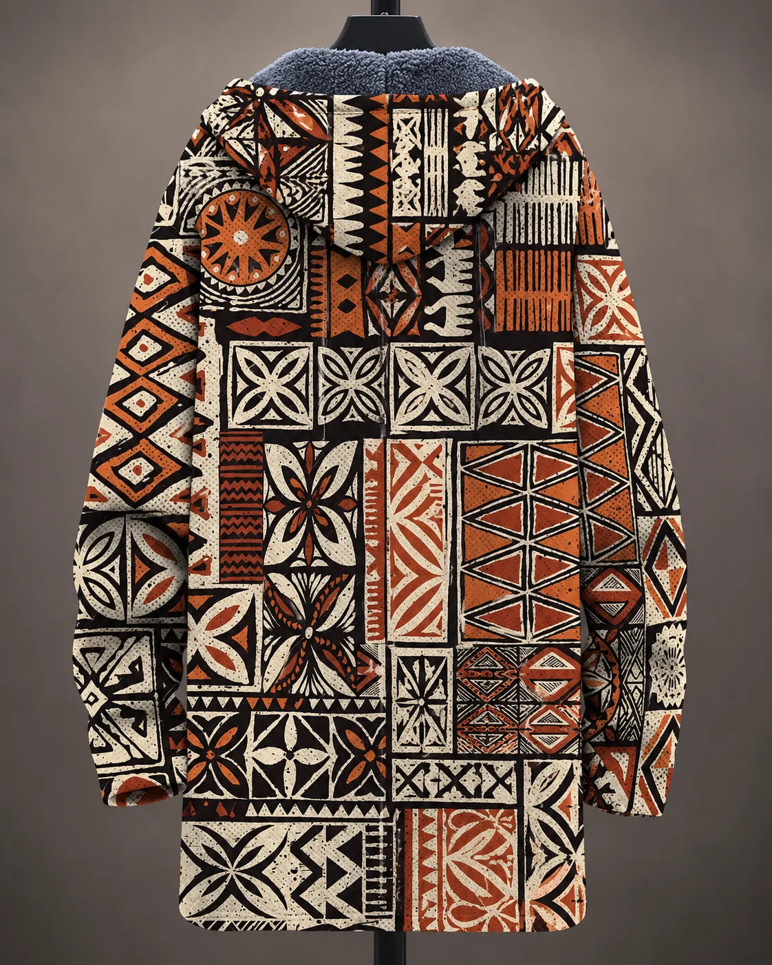 Serena | Veste à capuchon Mosaïque d'art