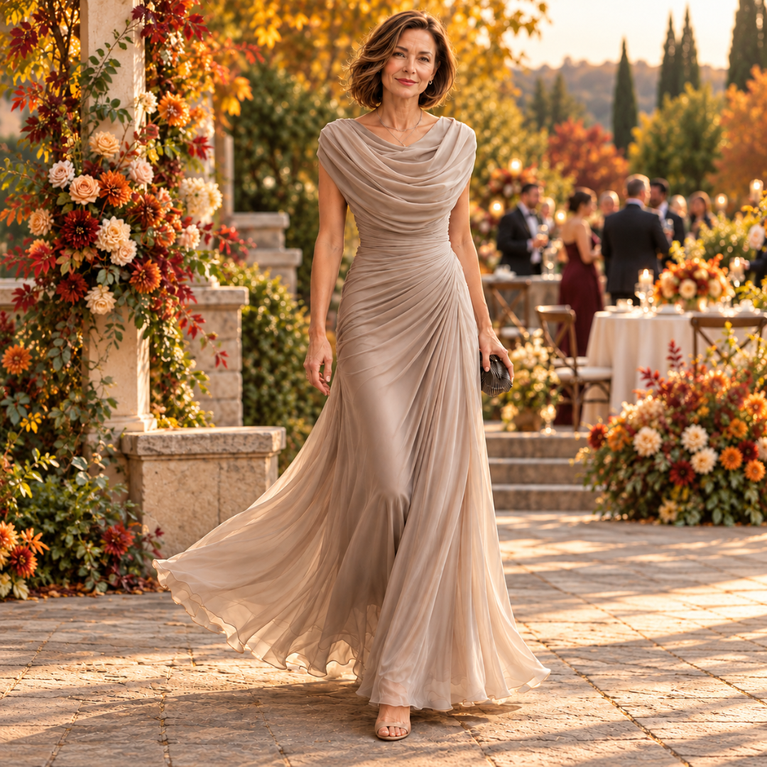 Jilliann | Robe longue élégante