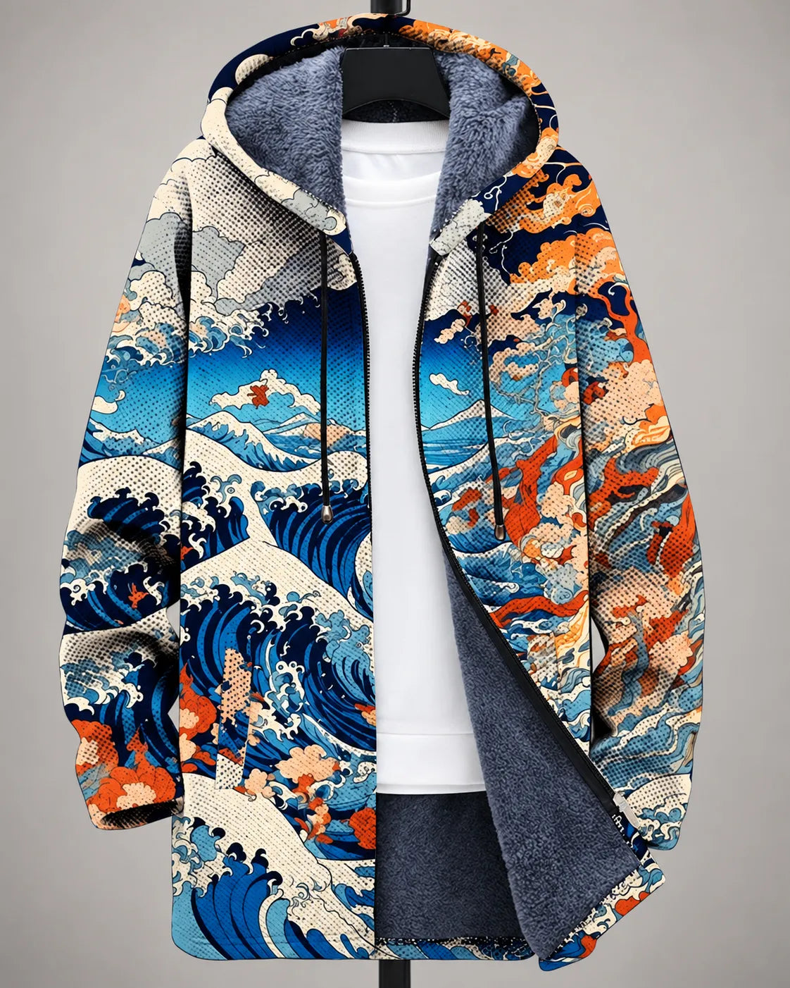 Amara | Veste à capuchon Art patrimoine