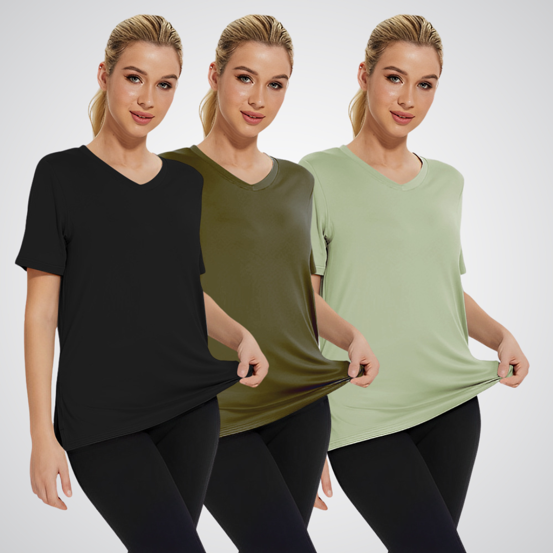 SELENA™ - T-shirt ample décontracté (paquet de 3)