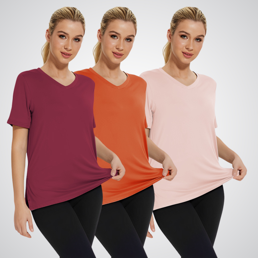SELENA™ - T-shirt ample décontracté (paquet de 3)