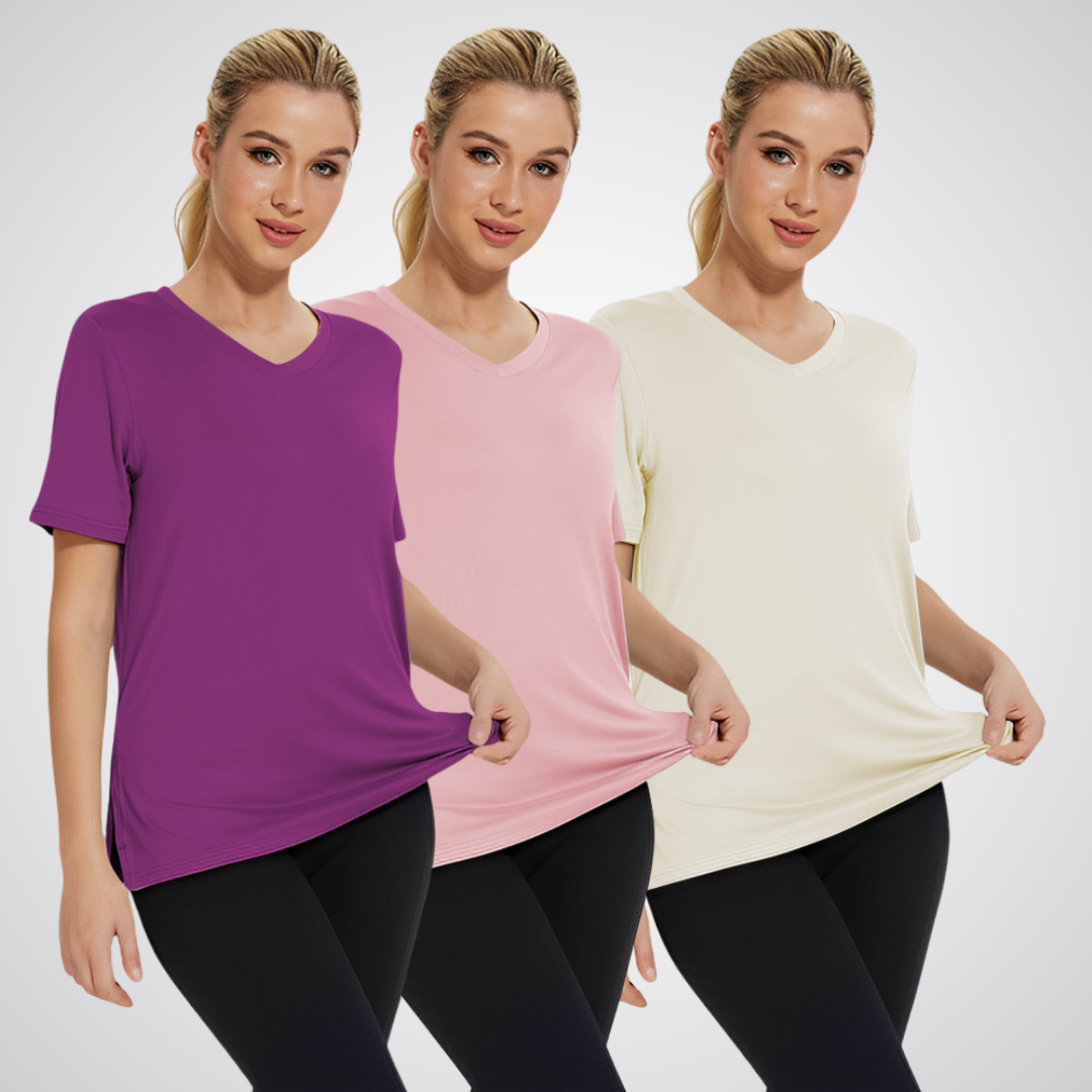SELENA™ - T-shirt ample décontracté (paquet de 3)