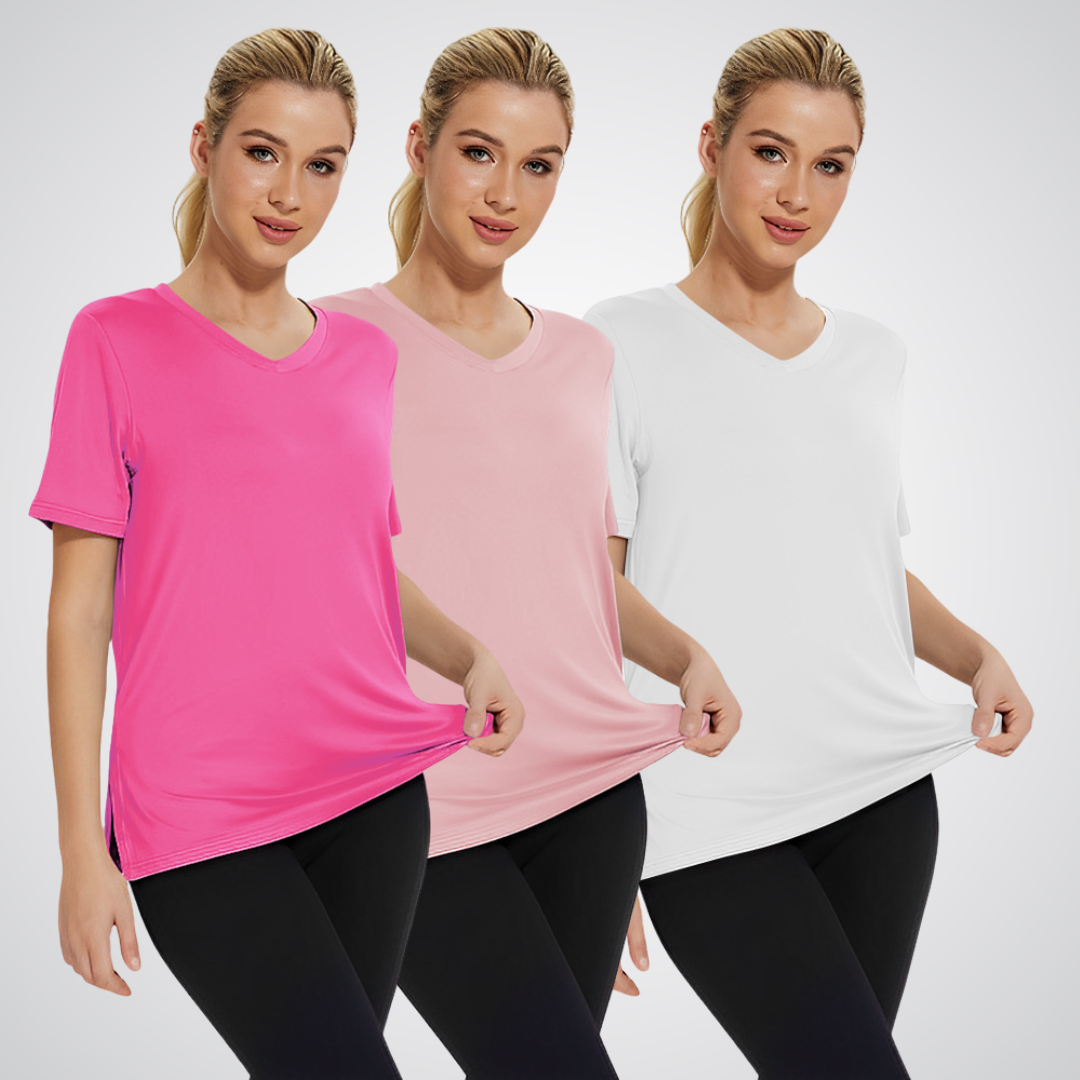 SELENA™ - T-shirt ample décontracté (paquet de 3)