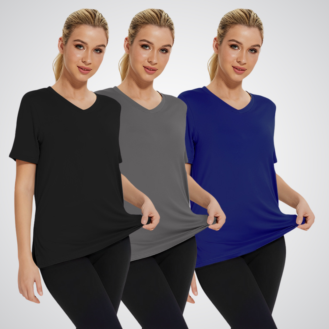 SELENA™ - T-shirt ample décontracté (paquet de 3)