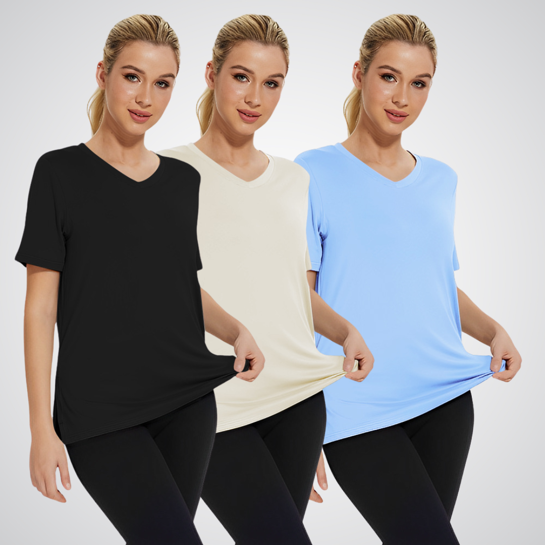 SELENA™ - T-shirt ample décontracté (paquet de 3)