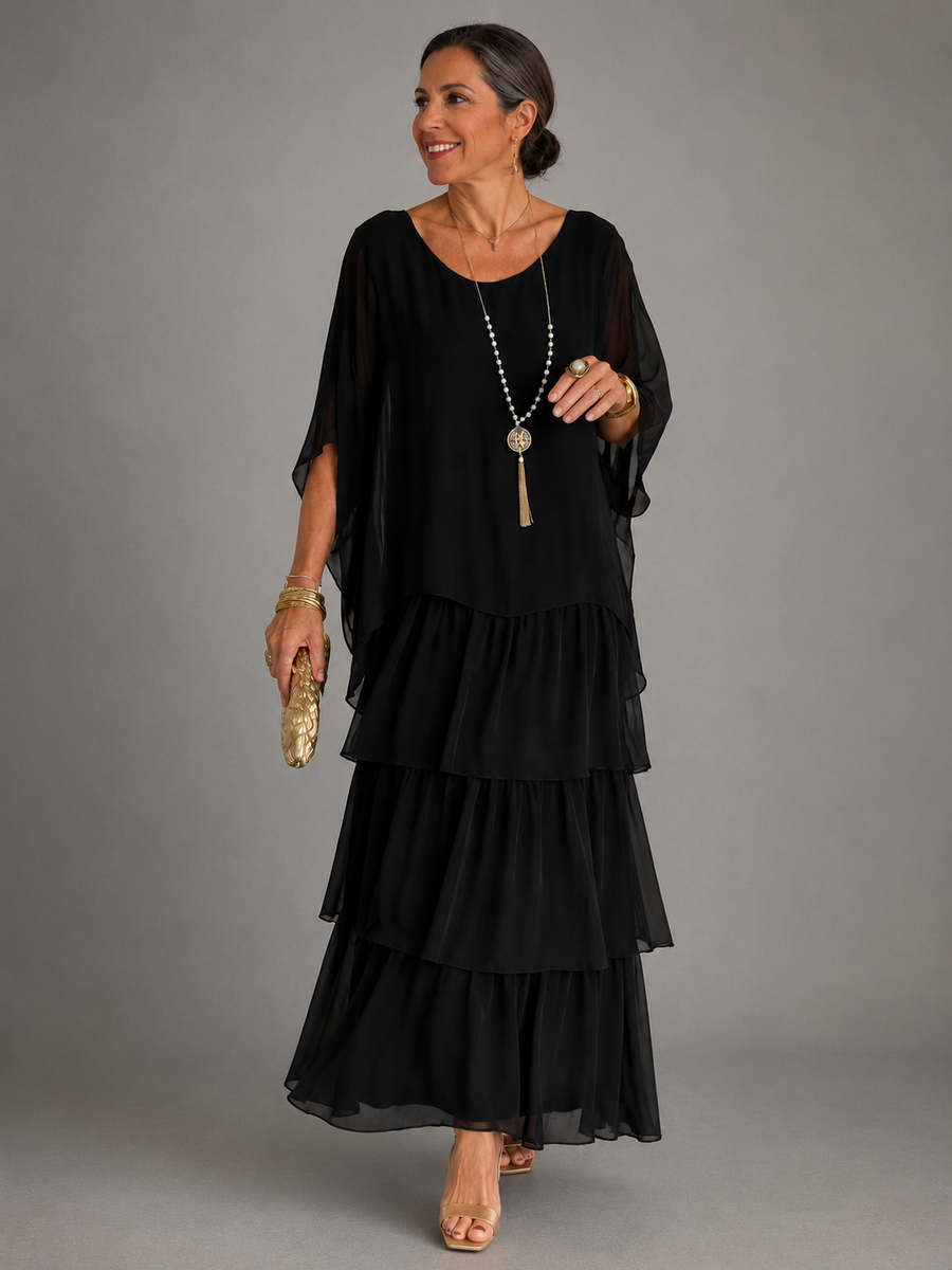 Chantal | Robe longue élégante et fluide