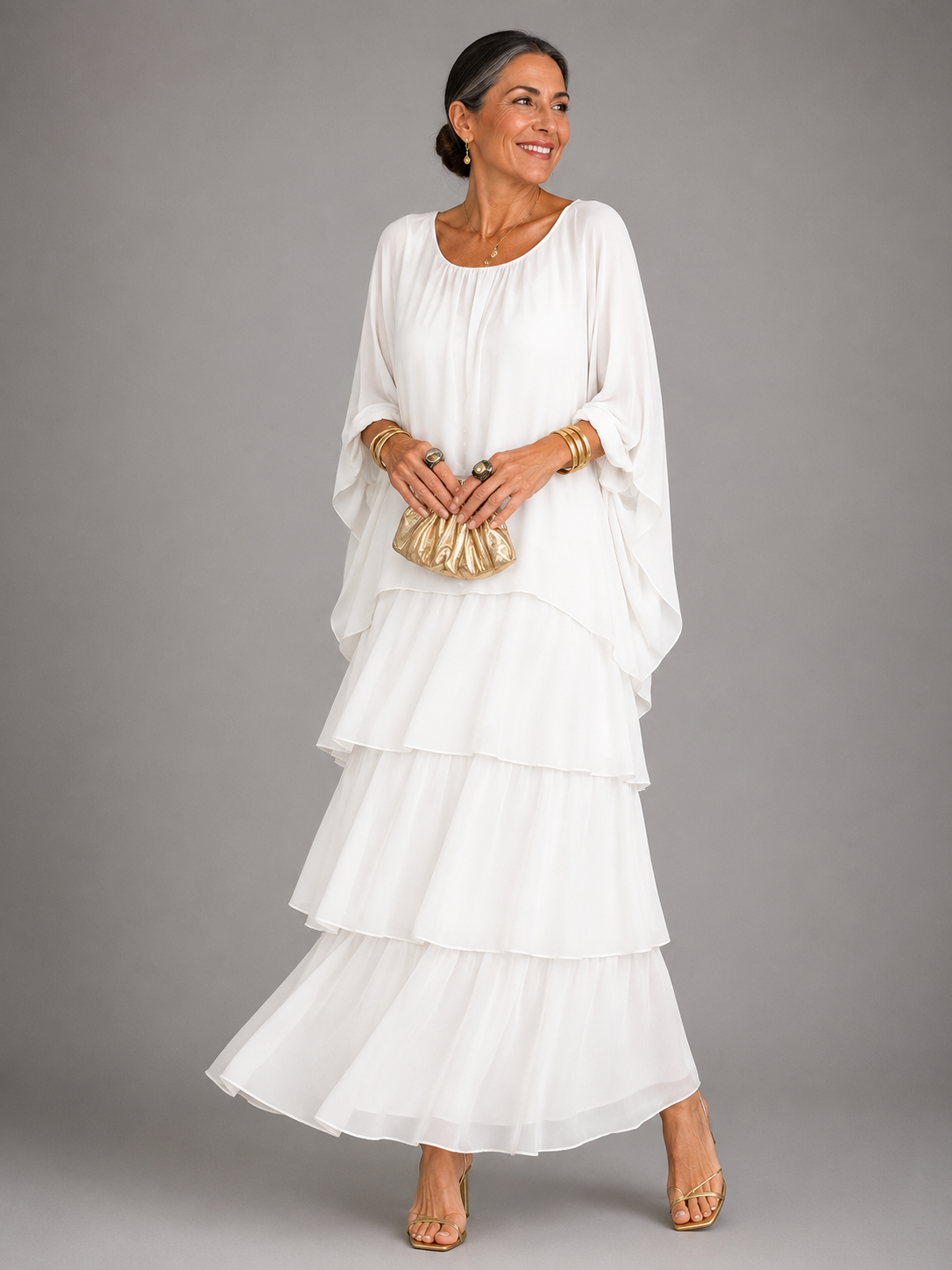 Chantal | Robe longue élégante et fluide