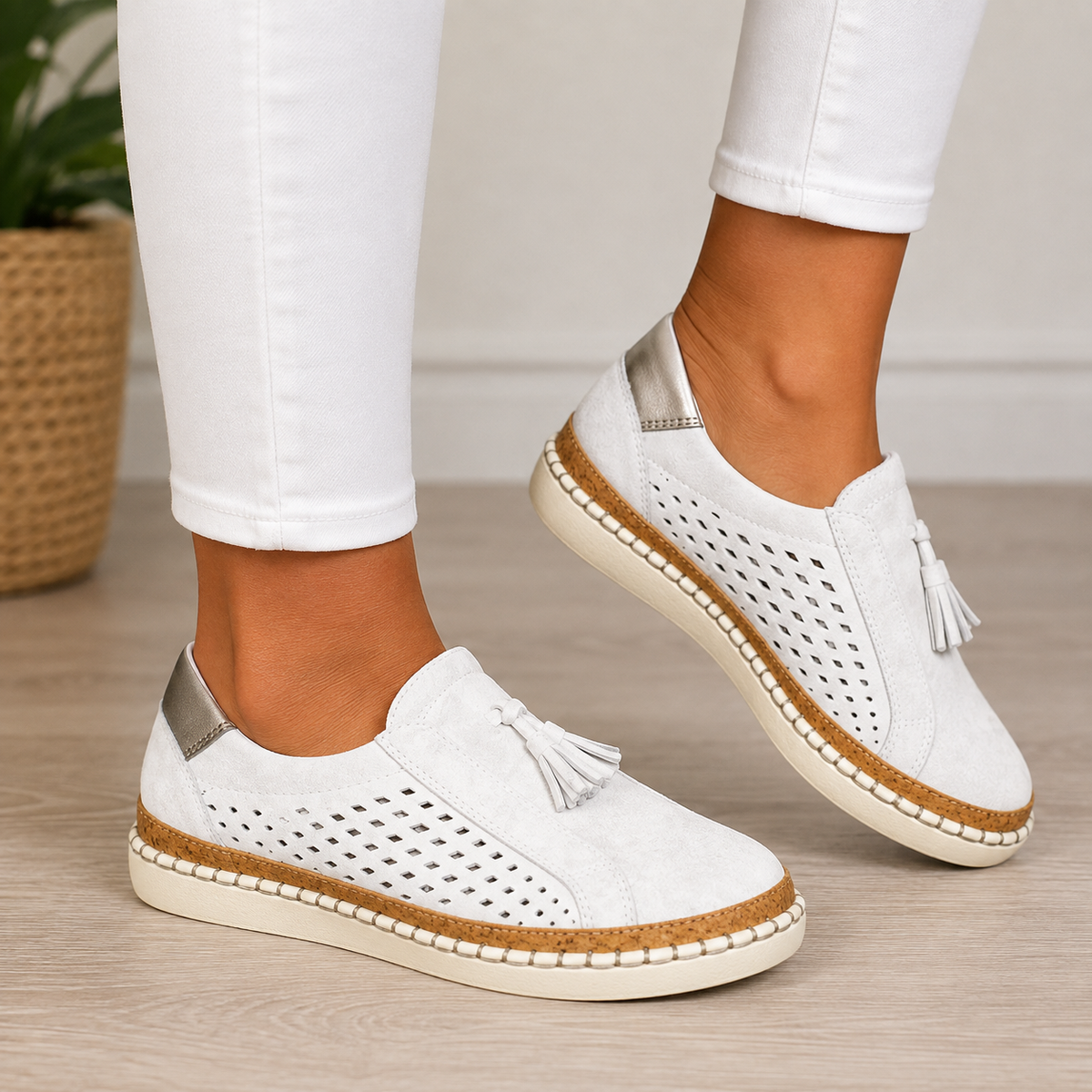 Christine | Mocassins orthopédiques confort en suède
