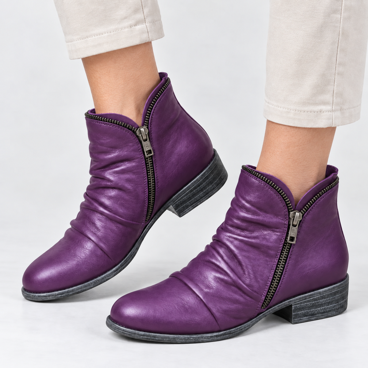 Bottillons confortables pour femme