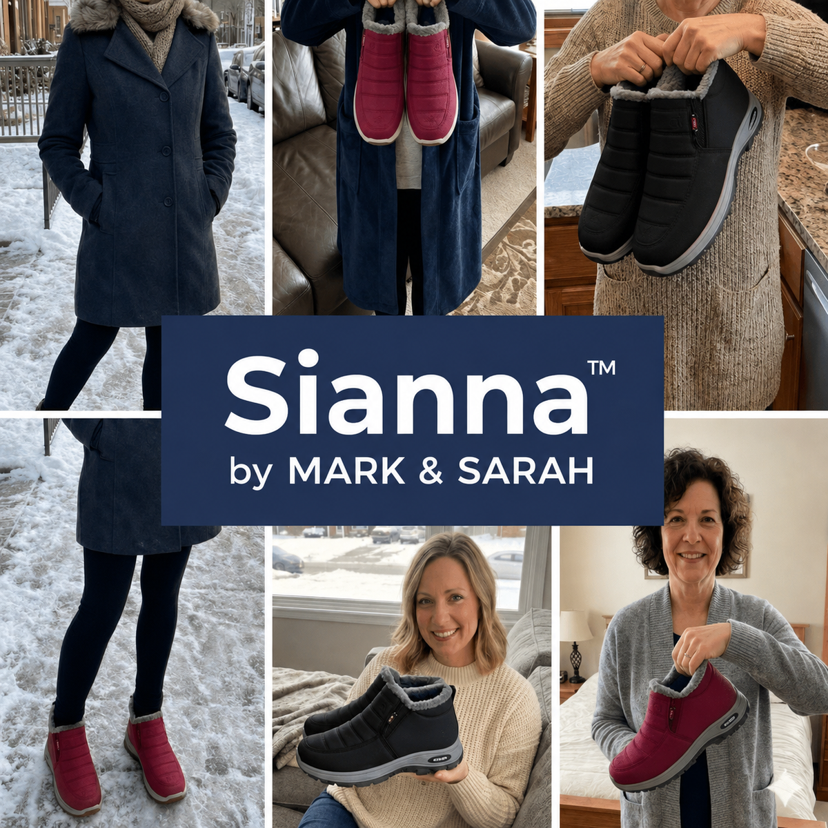 Sianna™ | Bottines à enfiler matelassées et imperméables