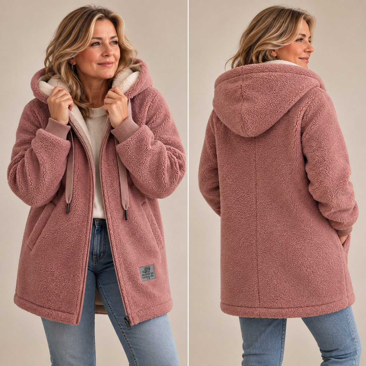 Phoebe | Veste douillette en molleton
