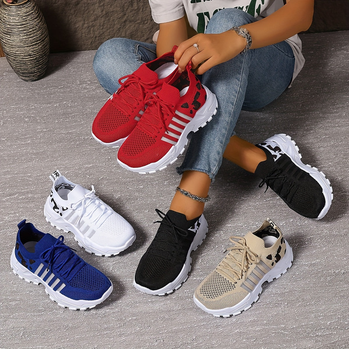 FlexiStride | Espadrilles confort à bout large pour femme