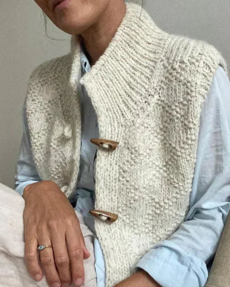 Camila | Veste sans manches élégante en tricot