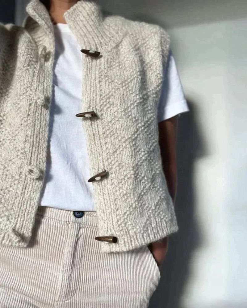 Camila | Veste sans manches élégante en tricot