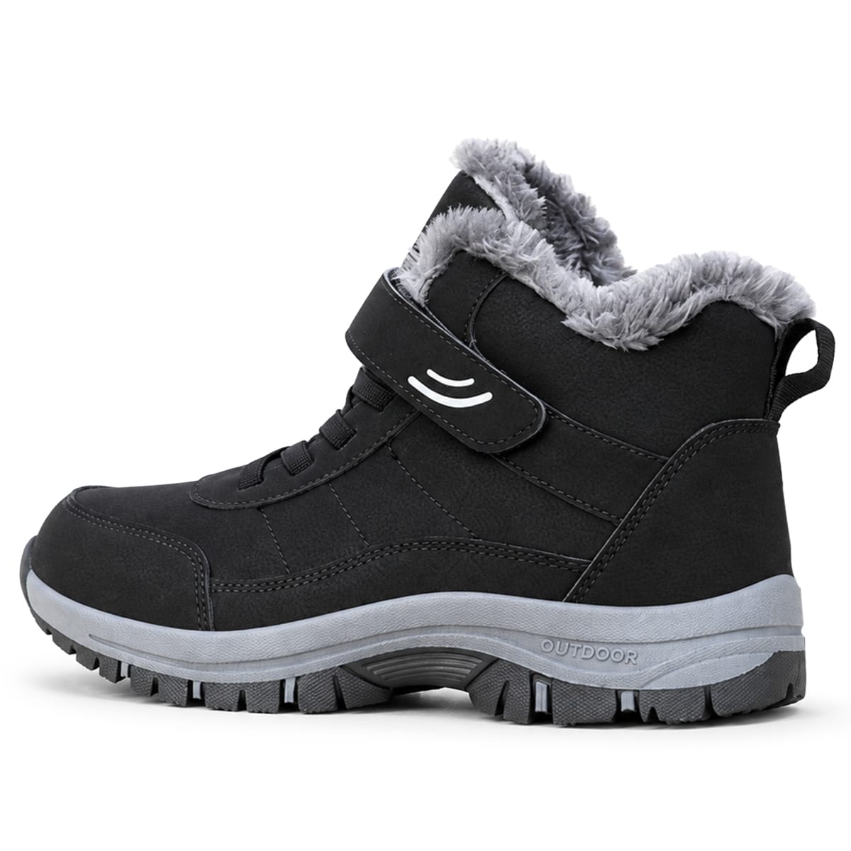 Bottines d’hiver doublées | Fermeture autoagrippante