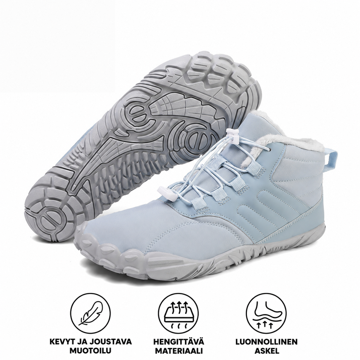Chaussures d’hiver souples | Doublure chaude en molleton