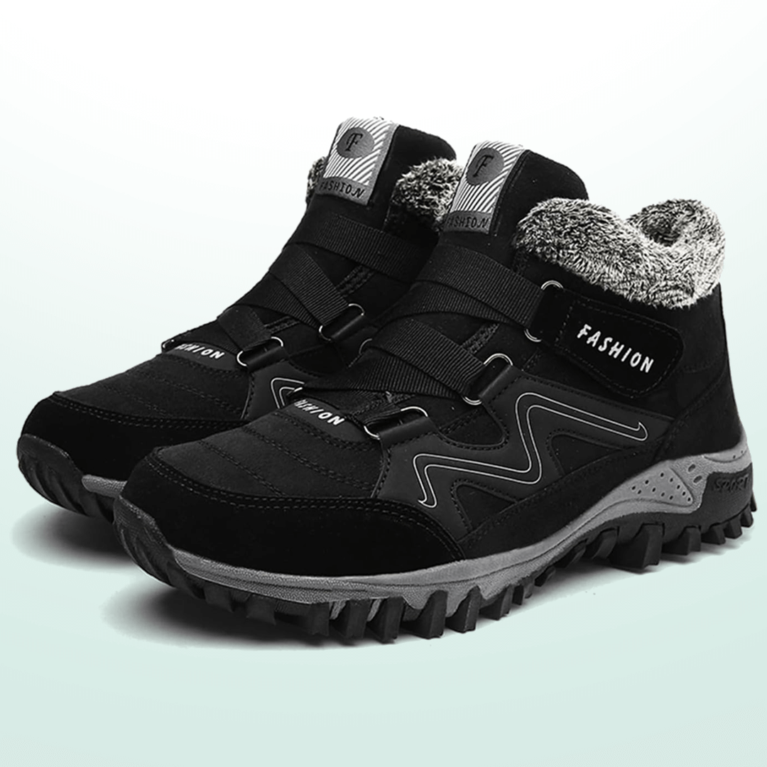 Bottines d’hiver pour femme | Bout large et doublure chaude