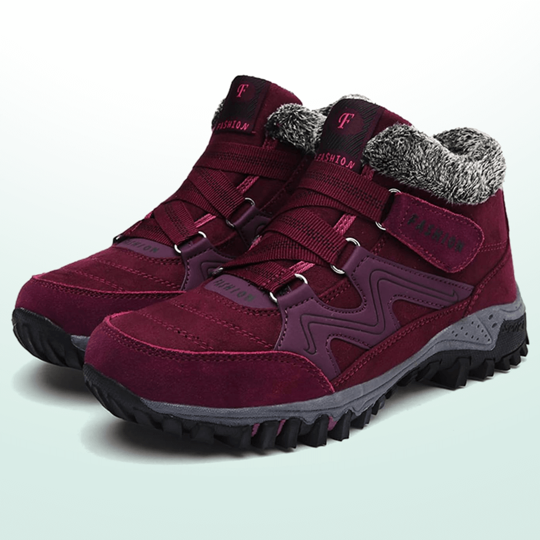 Bottines d’hiver pour femme | Bout large et doublure chaude