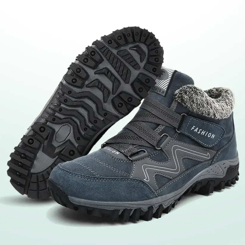 Bottines d’hiver pour femme | Bout large et doublure chaude