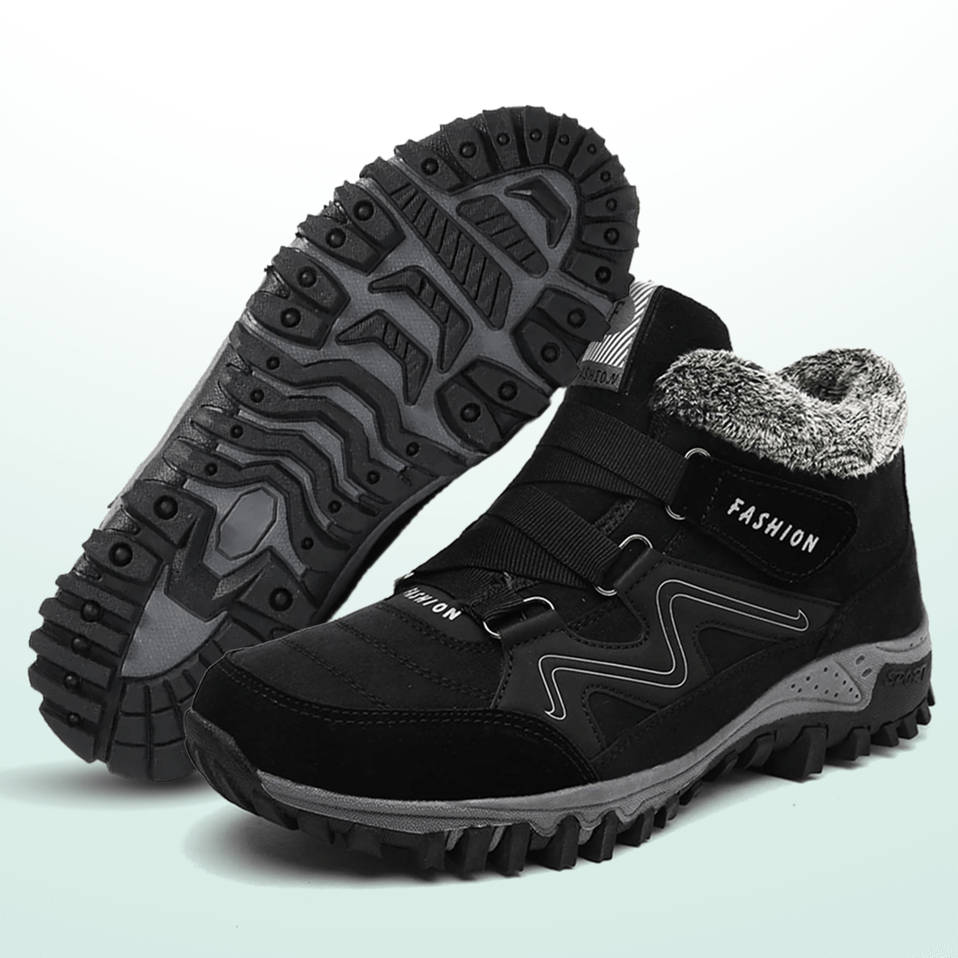 Bottines d’hiver pour femme | Bout large et doublure chaude