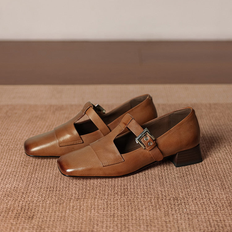 Veyra | Escarpins en cuir véritable