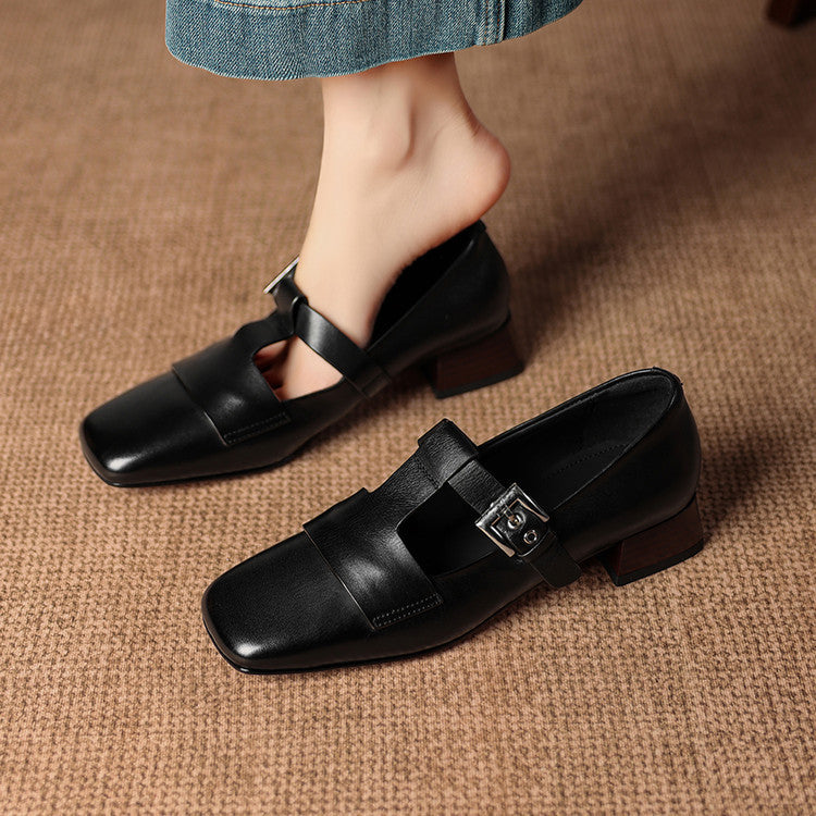 Veyra | Escarpins en cuir véritable