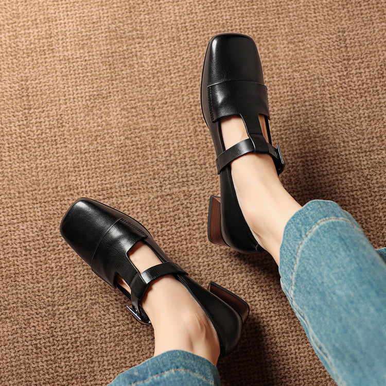 Veyra | Escarpins en cuir véritable