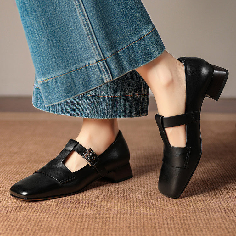 Veyra | Escarpins en cuir véritable