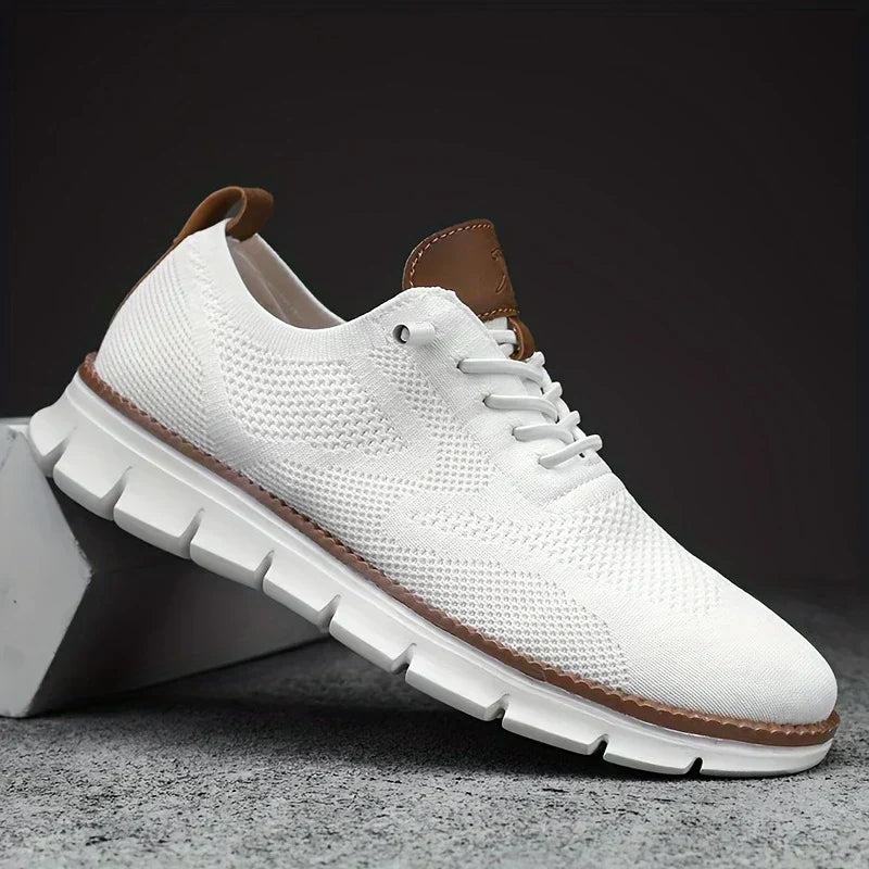 Men’s Breathable Lightweight Lace Up Sneakers