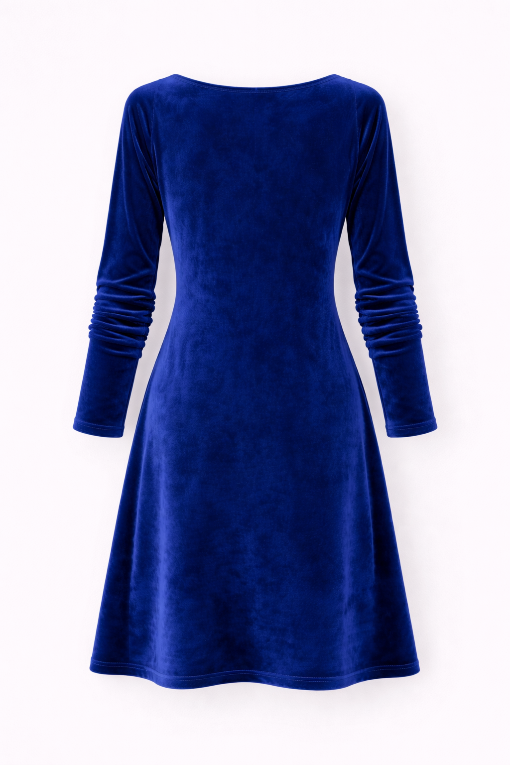 Solange | Robe drapée en velours