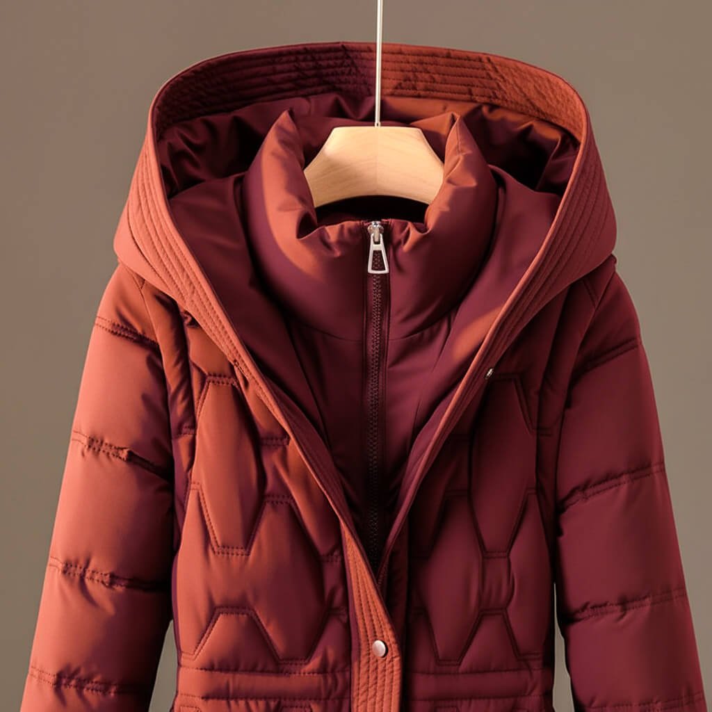 Lauren Quilted Hooded Coat