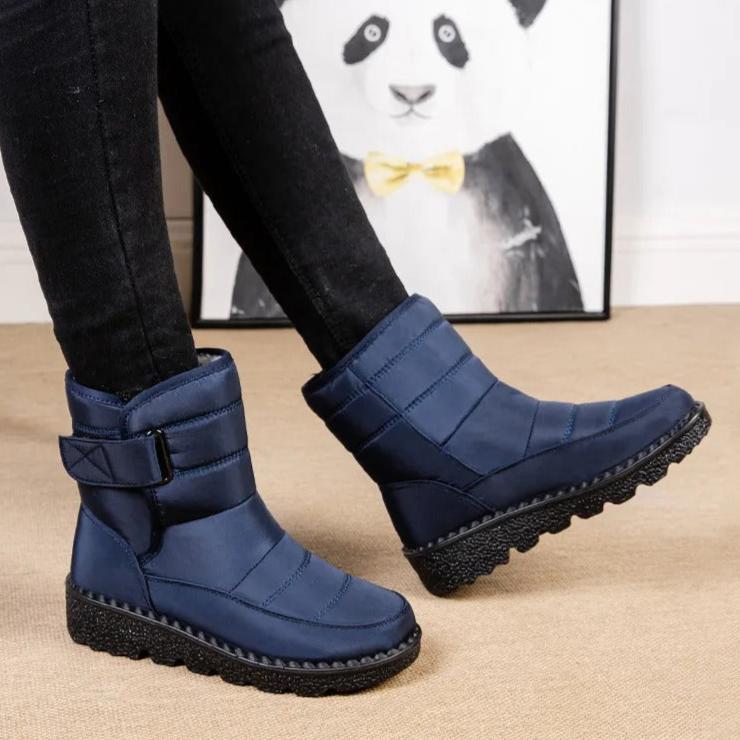 Bottines de neige pour femme | Chaudes et à semelle adhérente