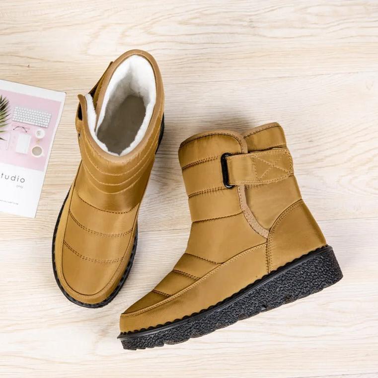 Bottines de neige pour femme | Chaudes et à semelle adhérente