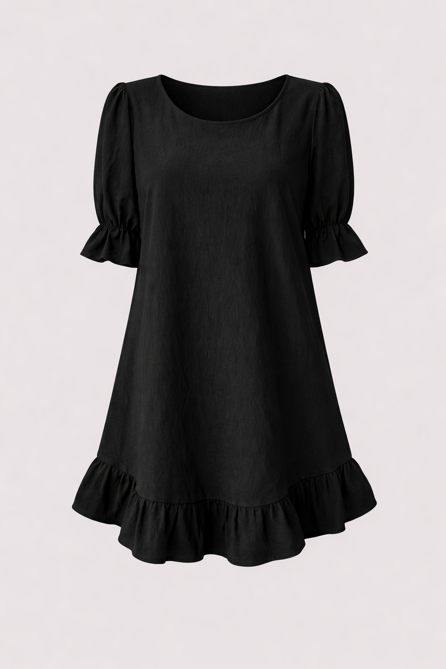 Suzanne | Robe courte à volant