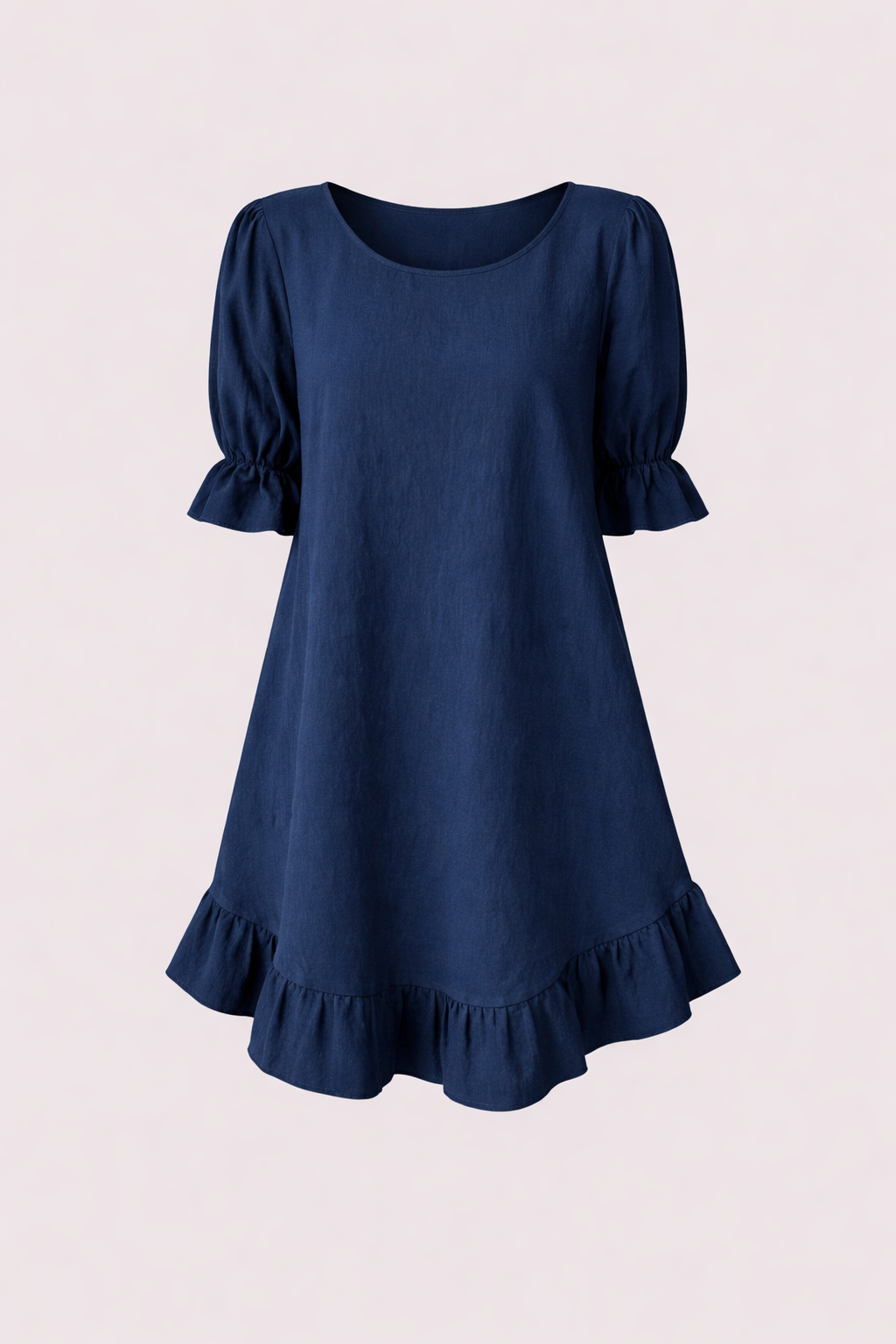 Suzanne | Robe courte à volant