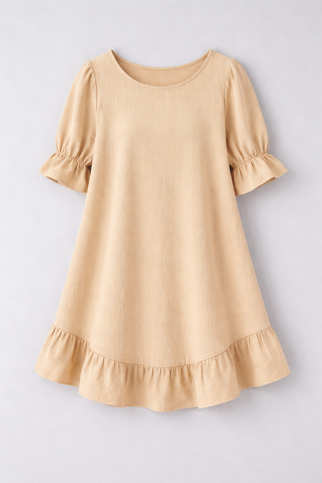 Suzanne | Robe courte à volant