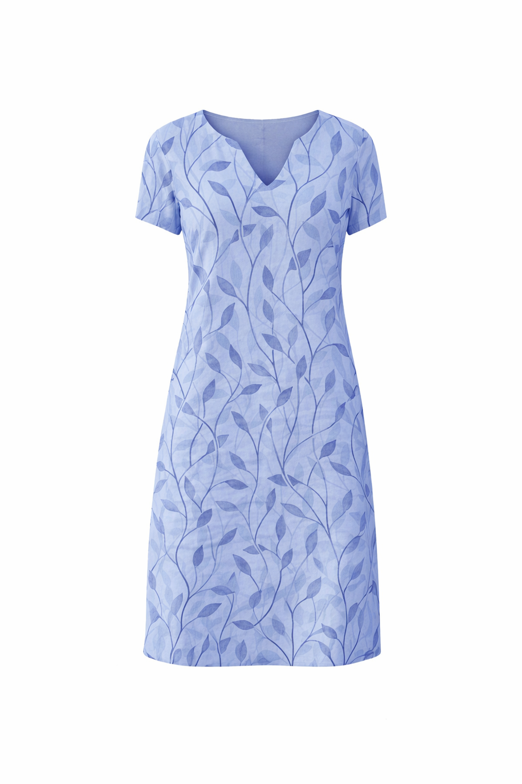Hélène | Robe mi-longue à imprimé botanique