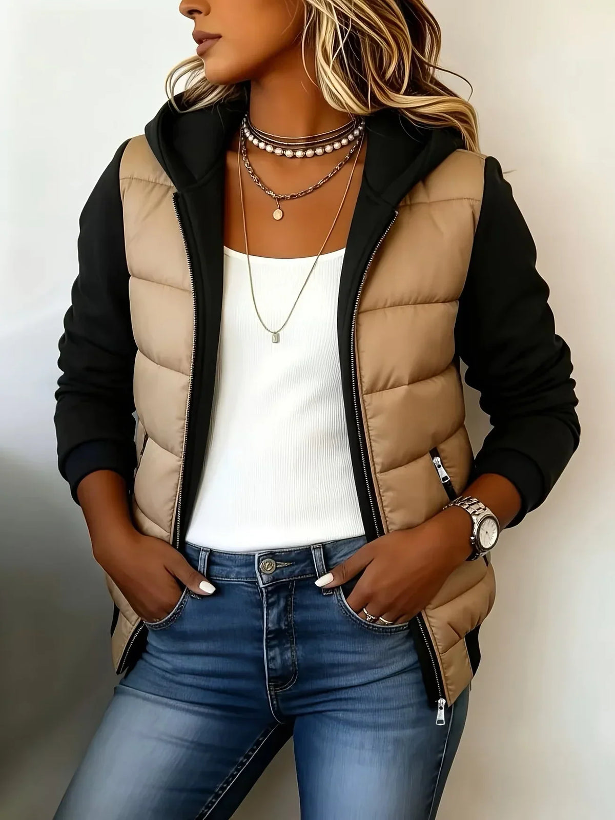 Sabrina | Padded Jacket with Hood
