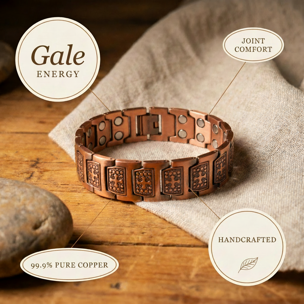Gale | Bracelet en cuivre pour hommes