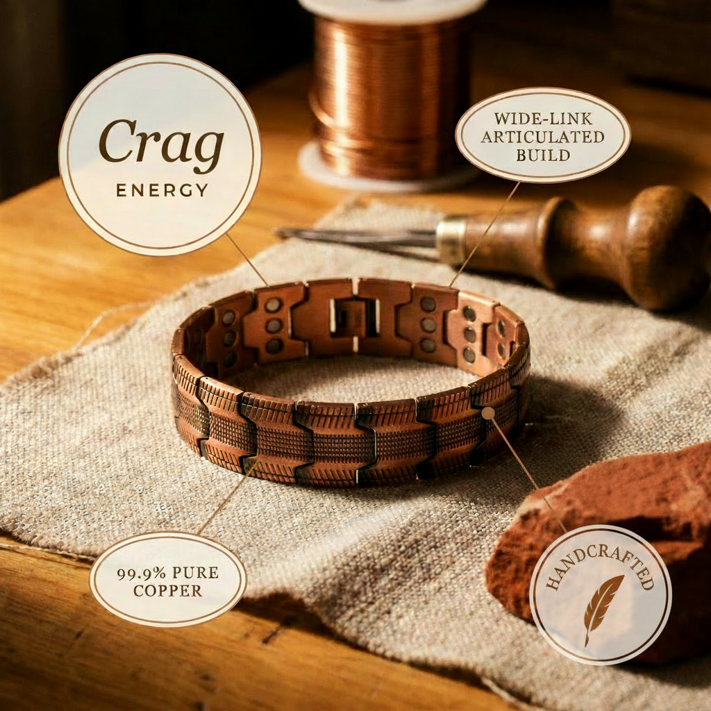 Crag Copper Bracelet