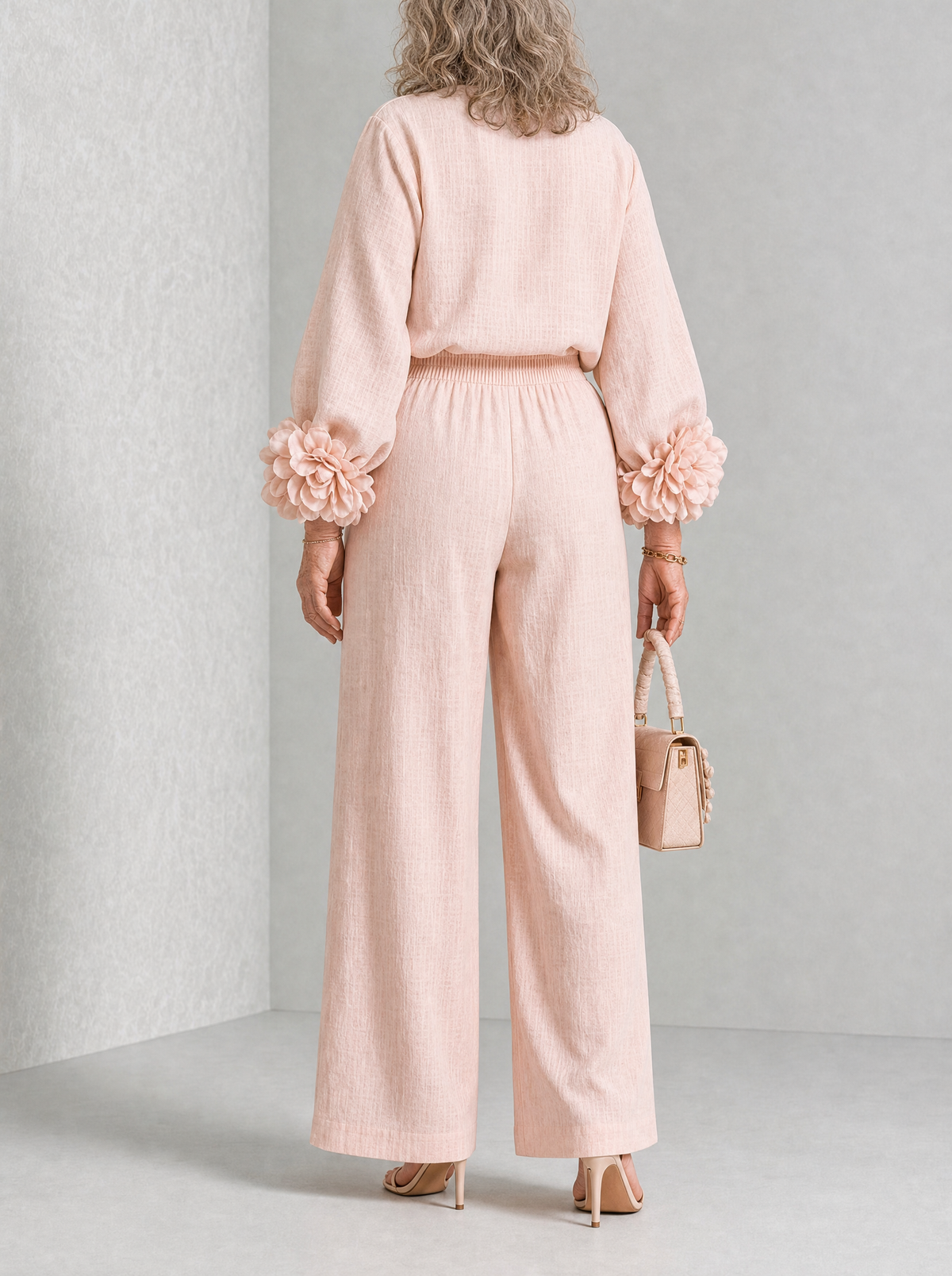 ROSALIE | FLORAL CUFF TWO-PIECE SET