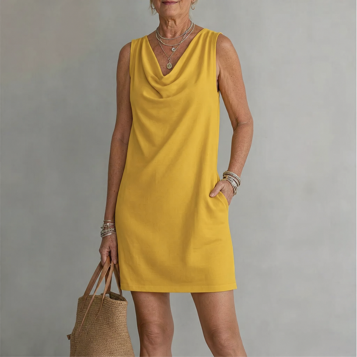 Haven | Robe courte élégante avec poches