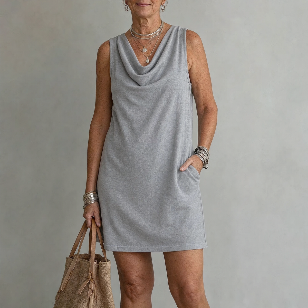 Haven | Robe courte élégante avec poches